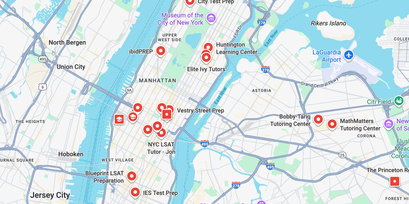 SAT prep academies in New york